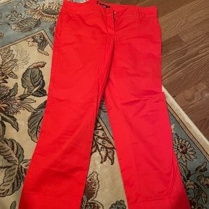 Ny & company red capri pants